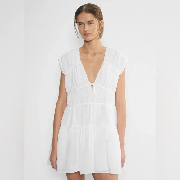 Aritzia | Wilfred • Hampstead Dress White - Picture 11 of 15